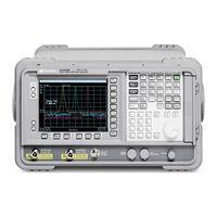 Agilent Technologies ESA-L Series User's/Programmer's Reference