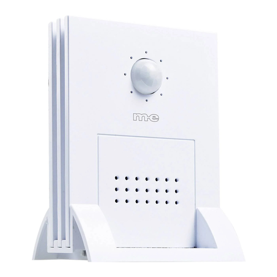 M-E DGF-300 Wireless Motion Sensor Manuals