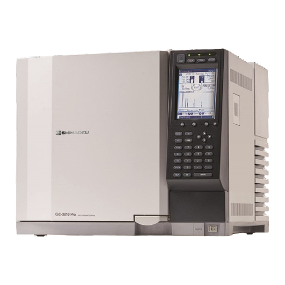 Shimadzu GC Quick Start Manual