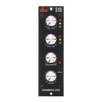 Harman dbx 510 Manual