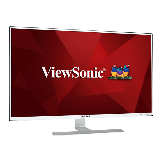 ViewSonic VX3209-2K User Manual