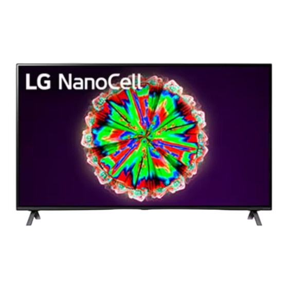 User Manuals: LG 65NANO80PNA.APH 65-inch LED TV