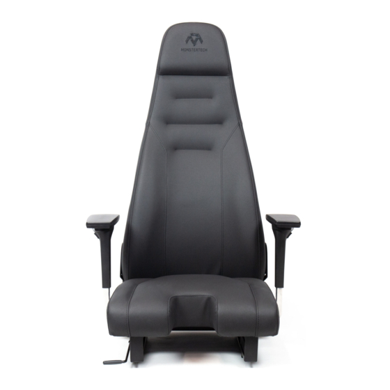 Monstertech MPS PILOT SEAT Instruction Manual