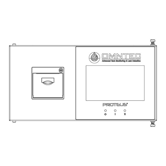 Omntec PROTEUS OEL8000III-K Quick Start Manual