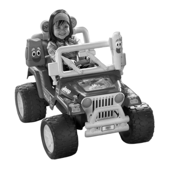 Fisher-Price Power Wheels Nick Jr. Dora the Explorer Jeep Wrangler Manuals