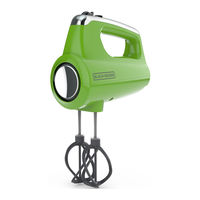 Black & Decker PERFORMANCE MX600 Series User Manual