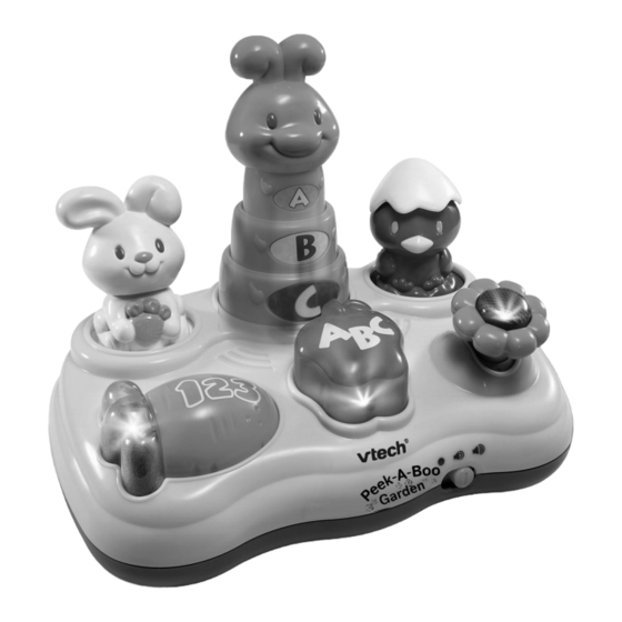 VTech Peek-A-Boo Garden User Manual