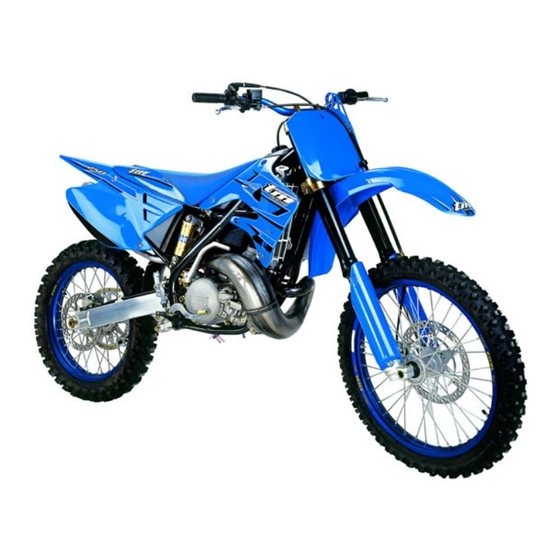 TM RACING TM 4 STROKE 2007 User Manual