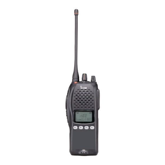 Icom IC-F40GT Service Manual