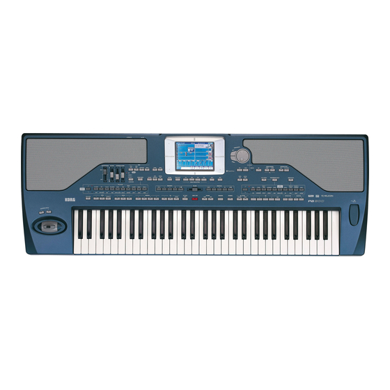 Korg Pa800 Easy Start