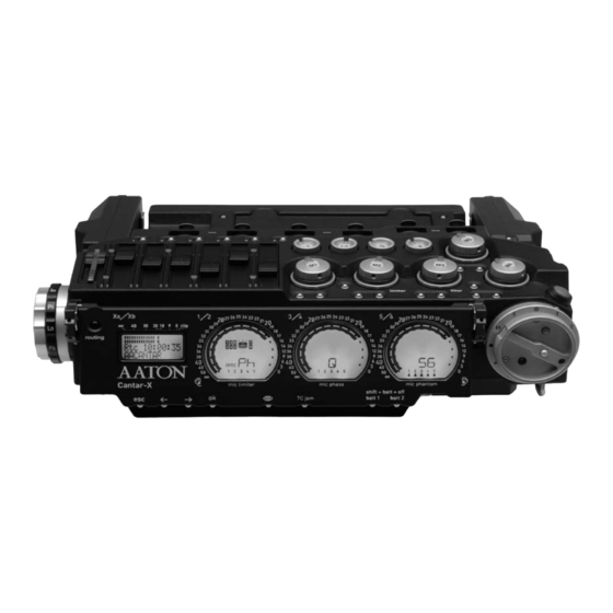 AAton Cantar X1 User Manual