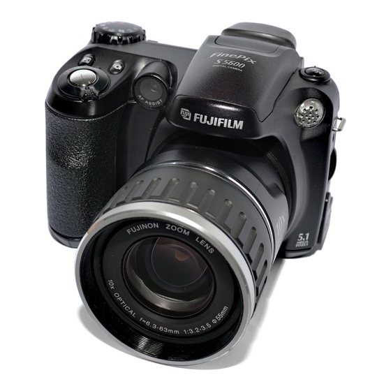 FujiFilm FinePix S5600-CA Service Manual