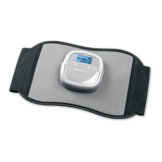 Medisana BOB Manual