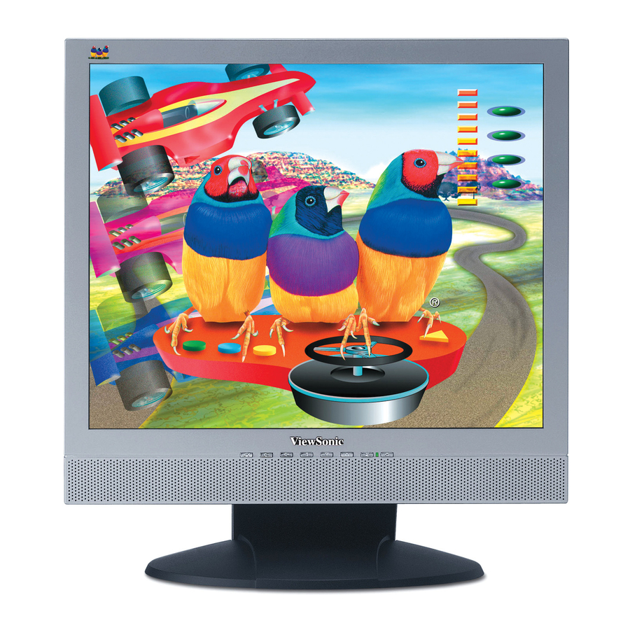 ViewSonic VG712s User Manual