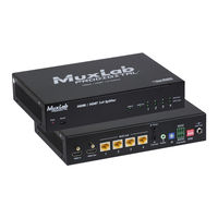 MuxLab 500424 Installation & Operation Manual
