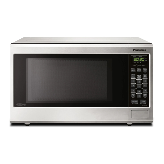 User Manuals: Panasonic NN-ST663S Countertop Microwave