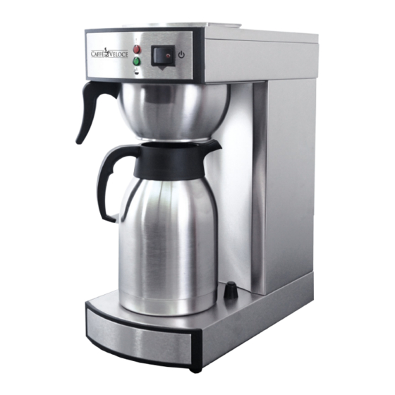 Omcan CM-CN-0002-D Coffee Maker Manuals