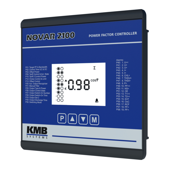 KMB NOVAR 2100 Short Manual