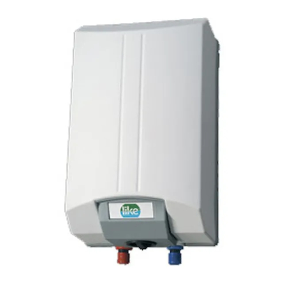Giona Holding RAPIDI 10 Series Instructions For Installation, Use And Maintenance Manual