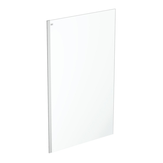 Ideal-Standard CONNECT 2 WETROOM Manual For Use, Installation And Maintenance