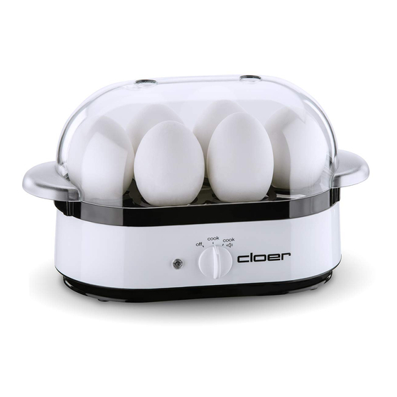Cloer 6080 Instruction Manual