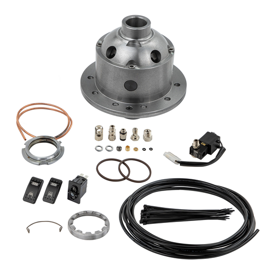 ARB AIRLOCKER RD128 Installation Manual