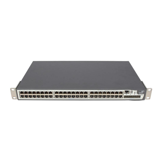 3Com 3CR17251-91 - Switch 5500G-EI Stackable Gigabit Ethernet Getting Started Manual