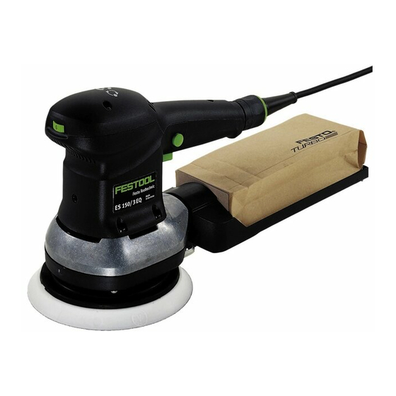 Festool ES 150/3 EQ Operating Instructions Manual