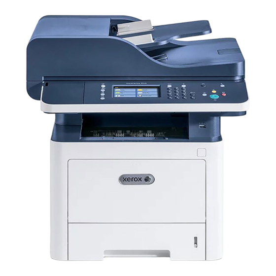 Xerox WorkCentre 3345 Quick Use Manual