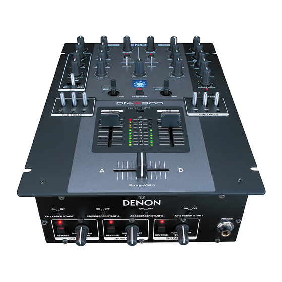 Denon DN-X300 Service Manual