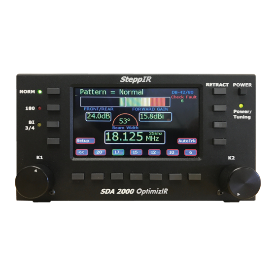 SteppIR SDA 2000 OptimizIR Manual