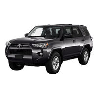 Toyota 4Runner 2020 Quick Reference Manual