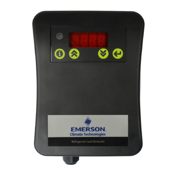 Emerson MRLDS-250 Leak Detector Manuals