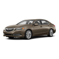 Acura RLX Sport Hybrid 2016 Service Bulletin