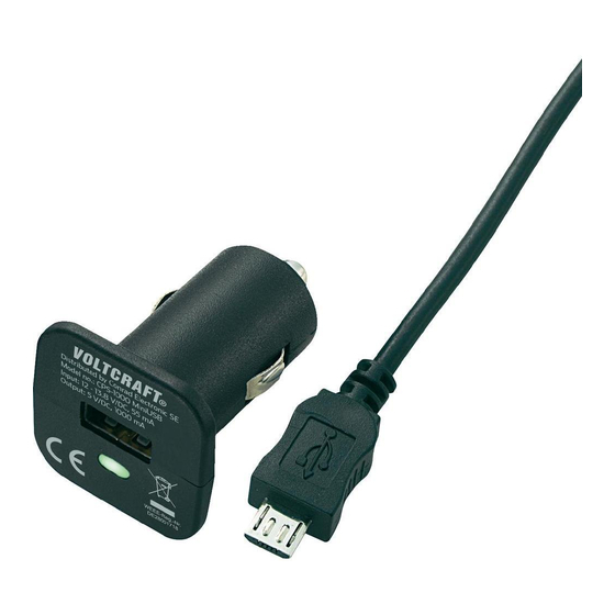 VOLTCRAFT CPS-1000 MicroUSB Operating Instructions
