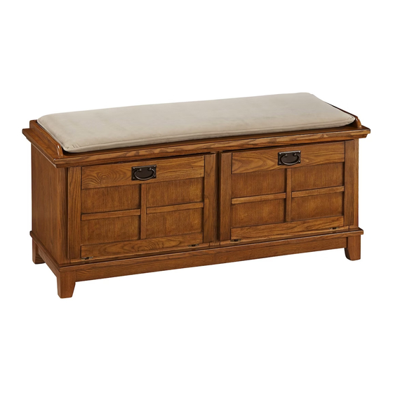 Home Styles 88 5180 26 Quick Start Manual