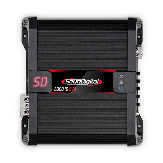Soundigital 4000.1D EVO Owner's Manual