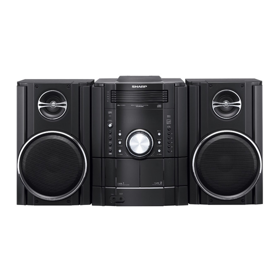 Sharp CD-DK890N Quick Start Manual