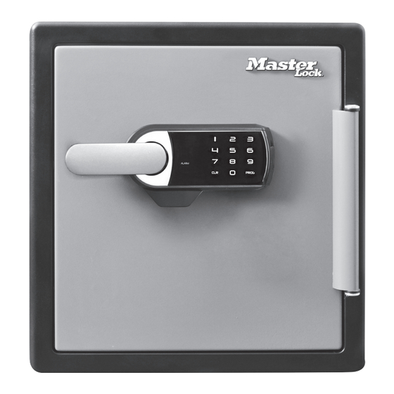 Master Lock LFW205TWC Instructions For Use Manual