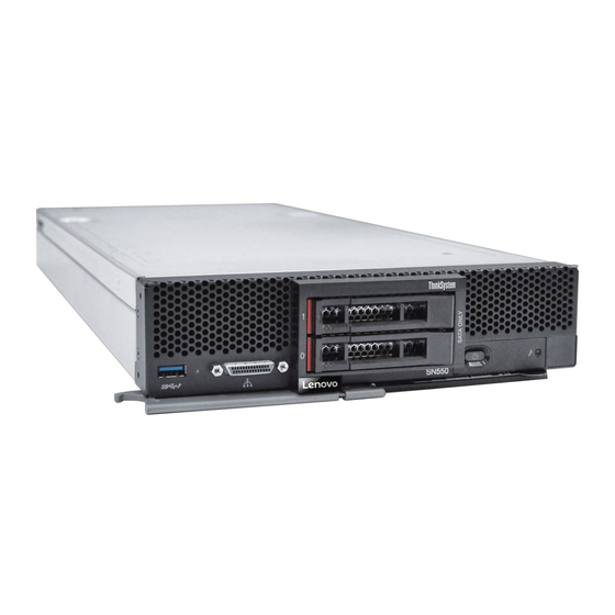 Lenovo ThinkSystem SN550 Product Manual