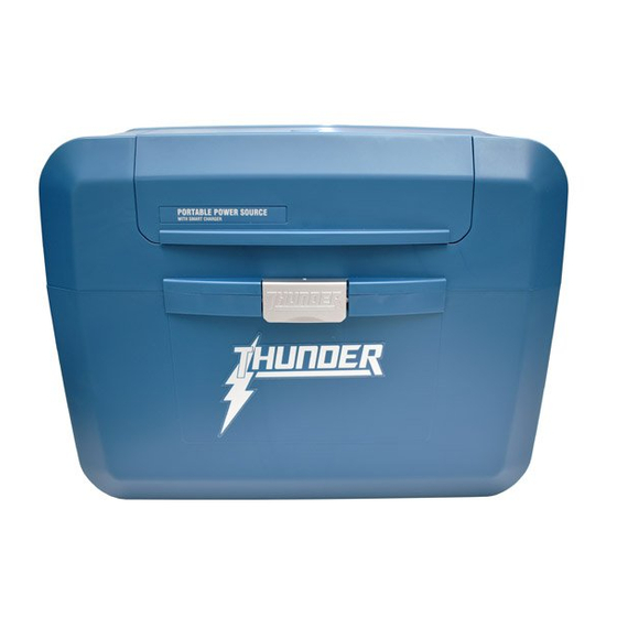 Thunder TDR02007 Battery Box Manuals