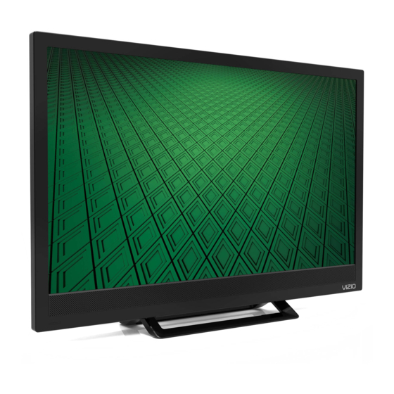 Vizio D24hn-D1 Quick Start Manual