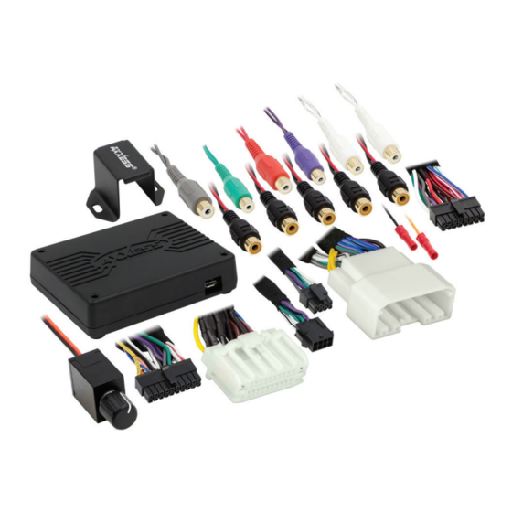 Axxess AXDSPX-CH3 Manuals