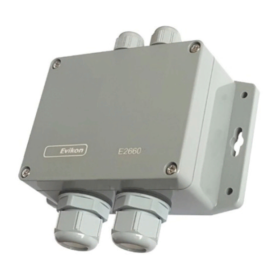 Evikon PluraSens E2660-CO-NO User Manual