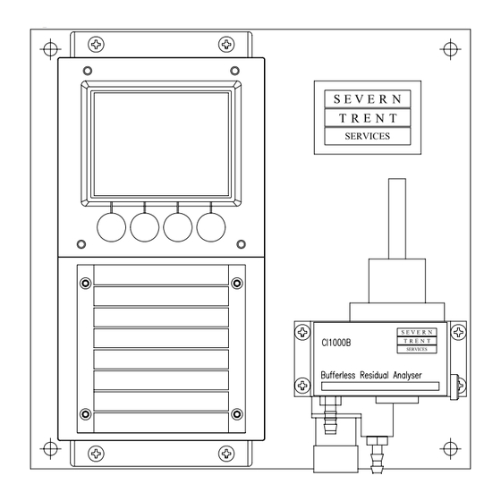 Severn Trent Capital Controls CI1000B Manuals