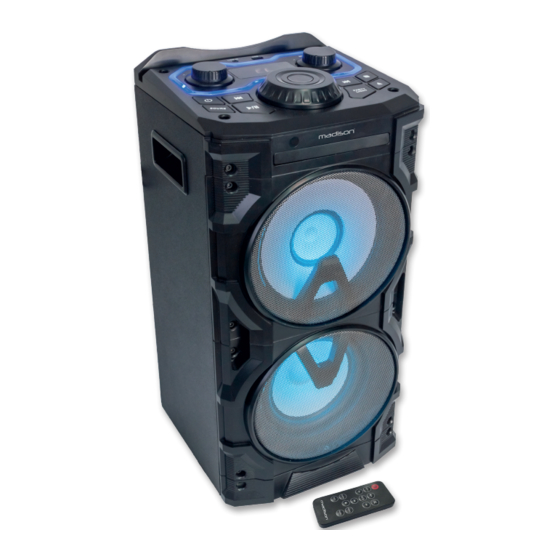 Madison MAD-HP300CD-SB Speaker System Manuals