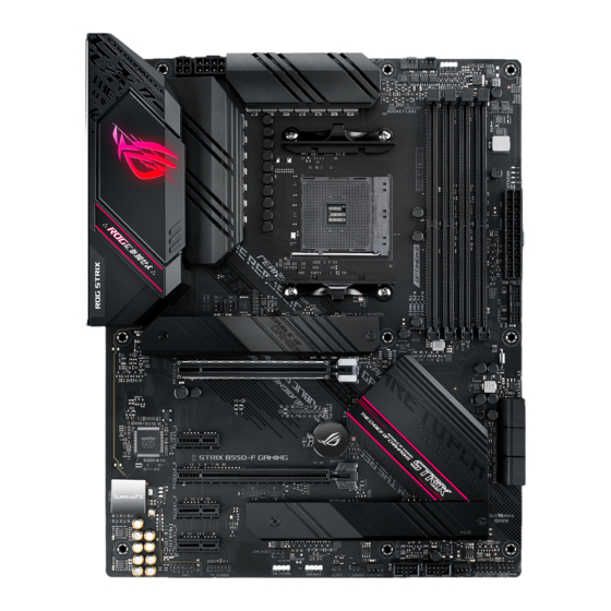 REPUBLIC OF GAMERS ROG STRIX B550-F GAMING Quick Start Manual