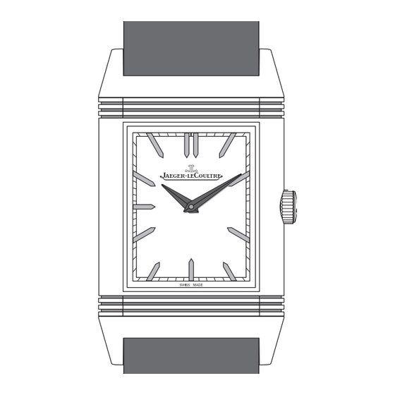 Jaeger-leCoultre Q39334M4 Manuals