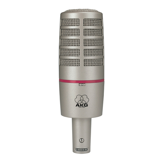 AKG C 4500B-BC Specifications