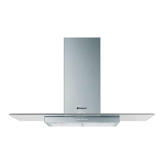 Hotpoint kitchen think HD70X Instructions For Installation And Use Manual